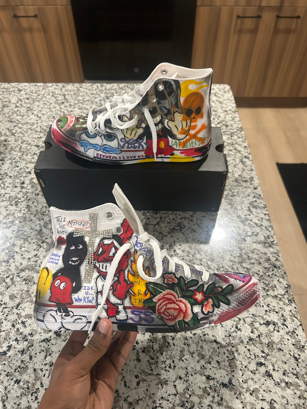 Sticky “Sunshine” Chucks