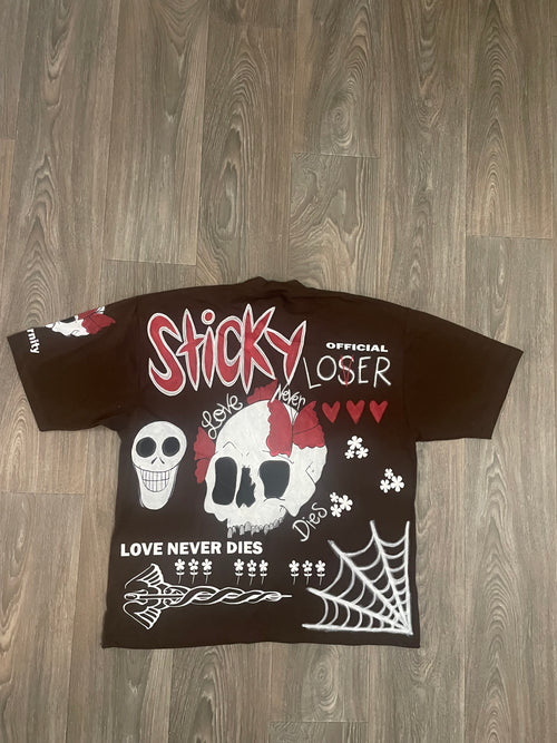 Sticky “Dead Romance” Tee