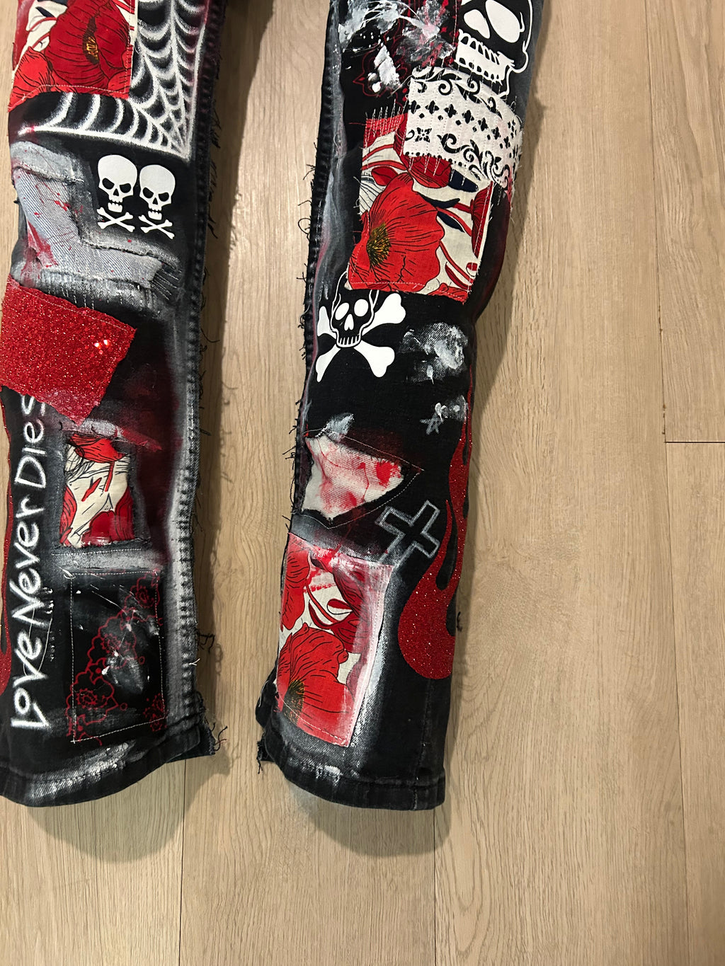 Sticky “Reapers Quilt” Denim