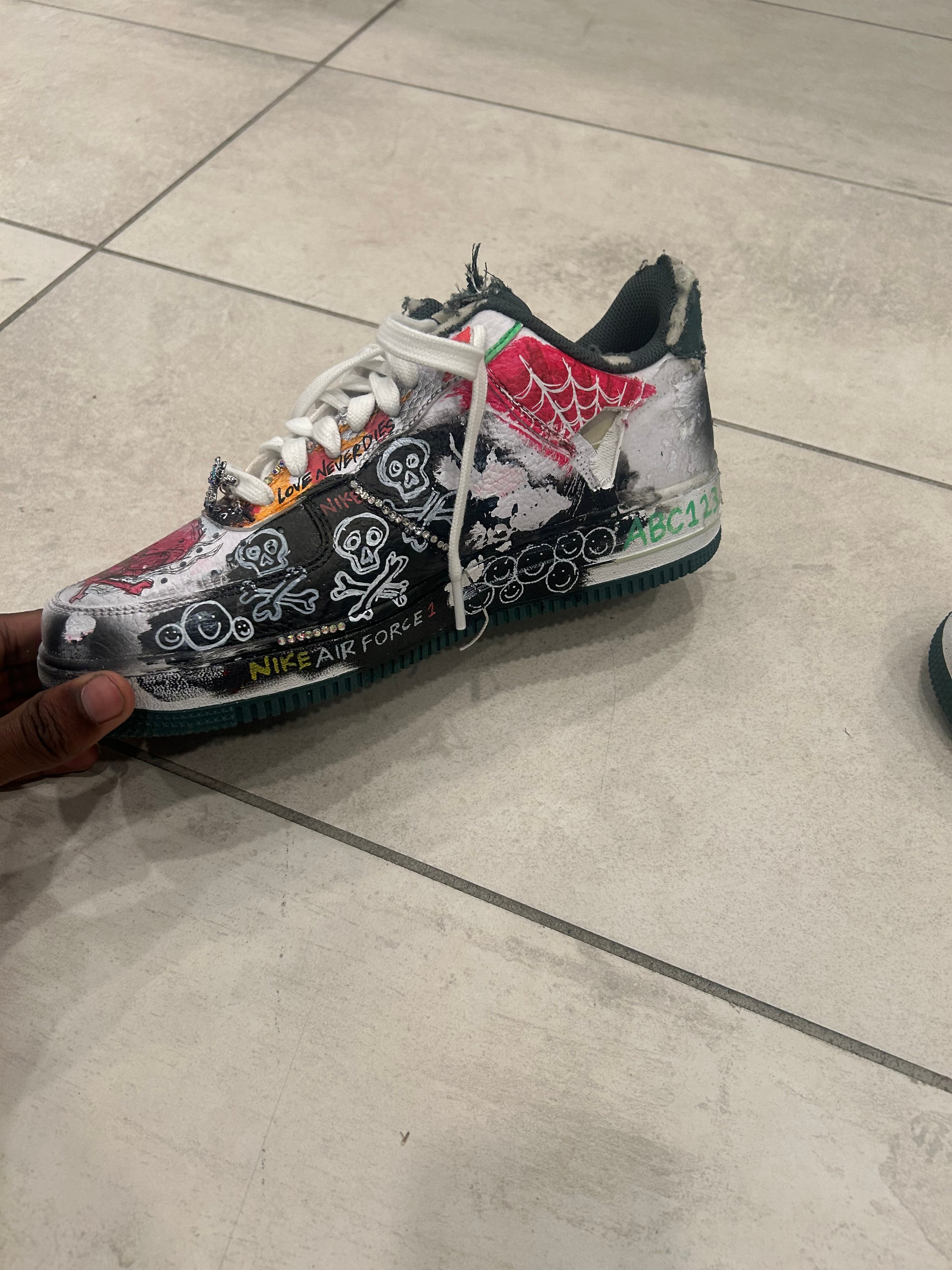 Sticky “Block Boy” AF1’s