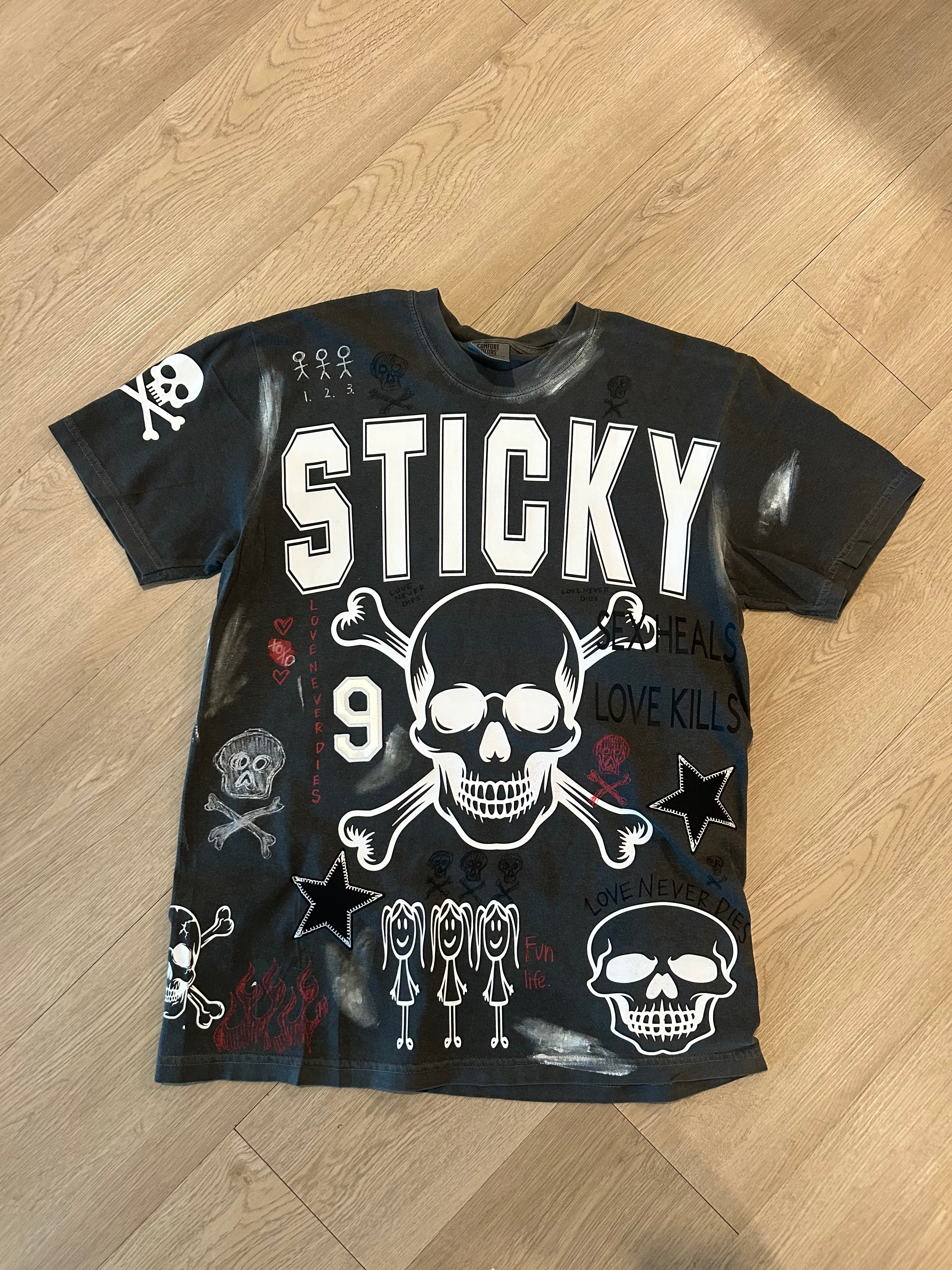 Sticky “Number 9” Tee