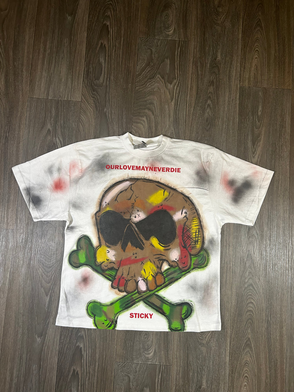 Sticky “Love Never Dies” Tee