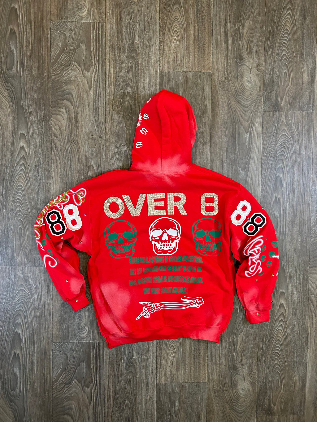 Sticky “Red Viper” Hoodie