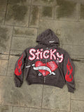 Sticky “Distorted Romance” Zip Up