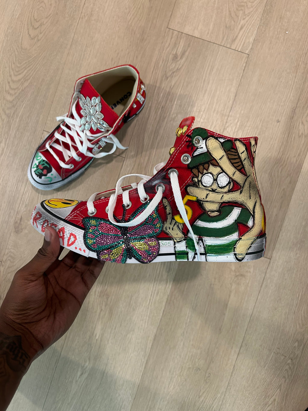 Sticky “Sketchbook” Chucks