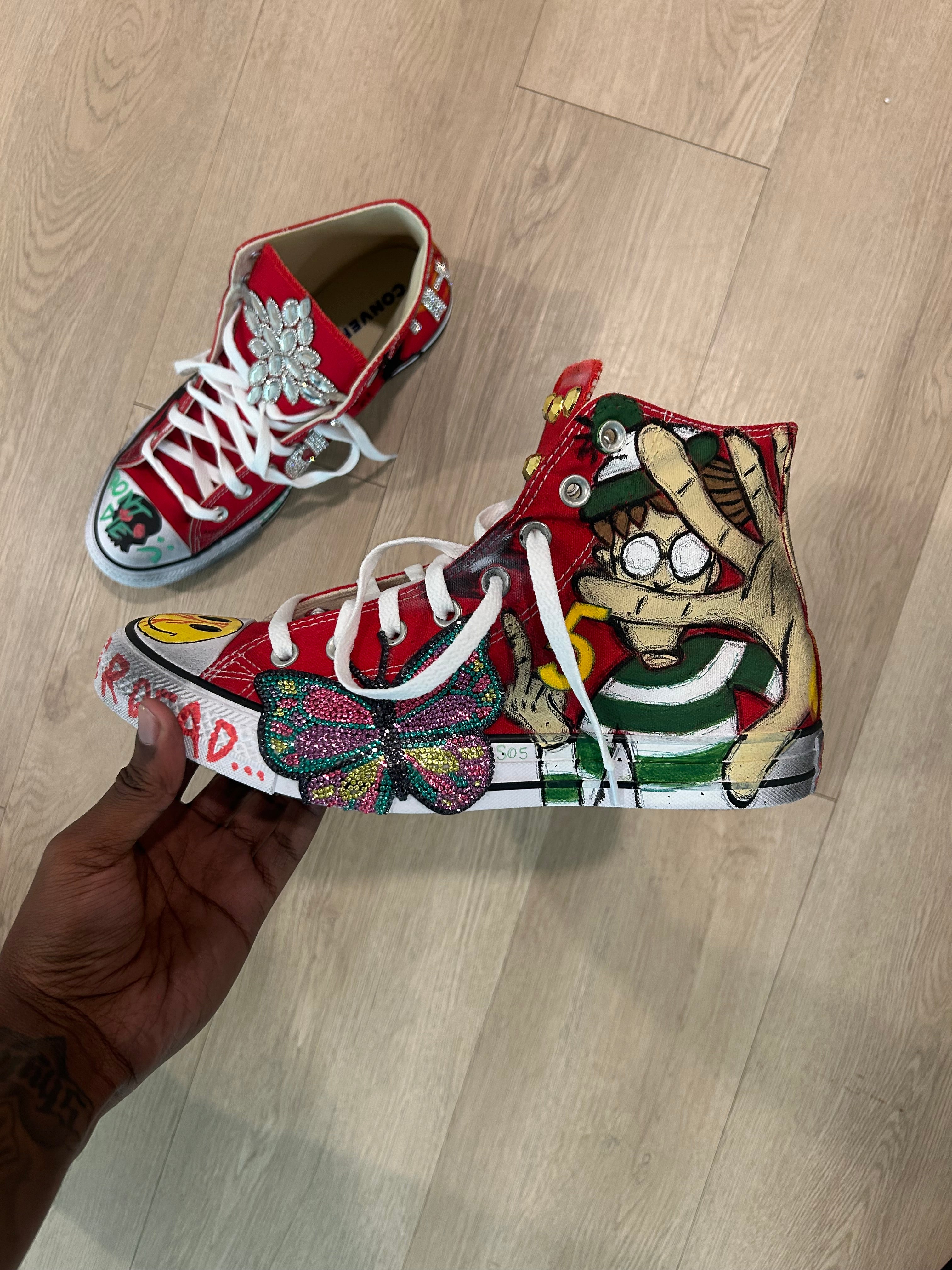 Sticky “Sketchbook” Chucks