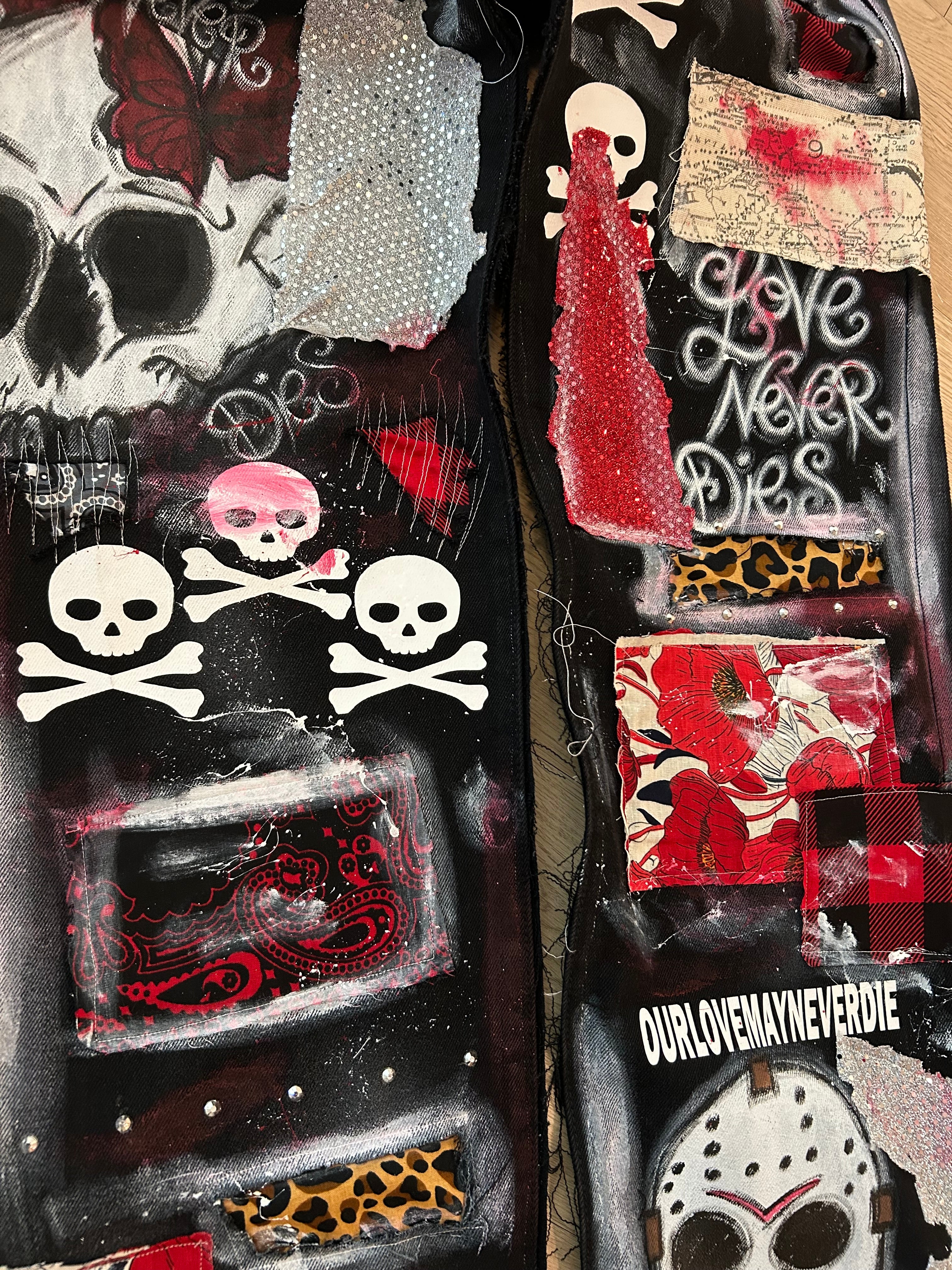 Sticky “Deadman” Denim Baggy