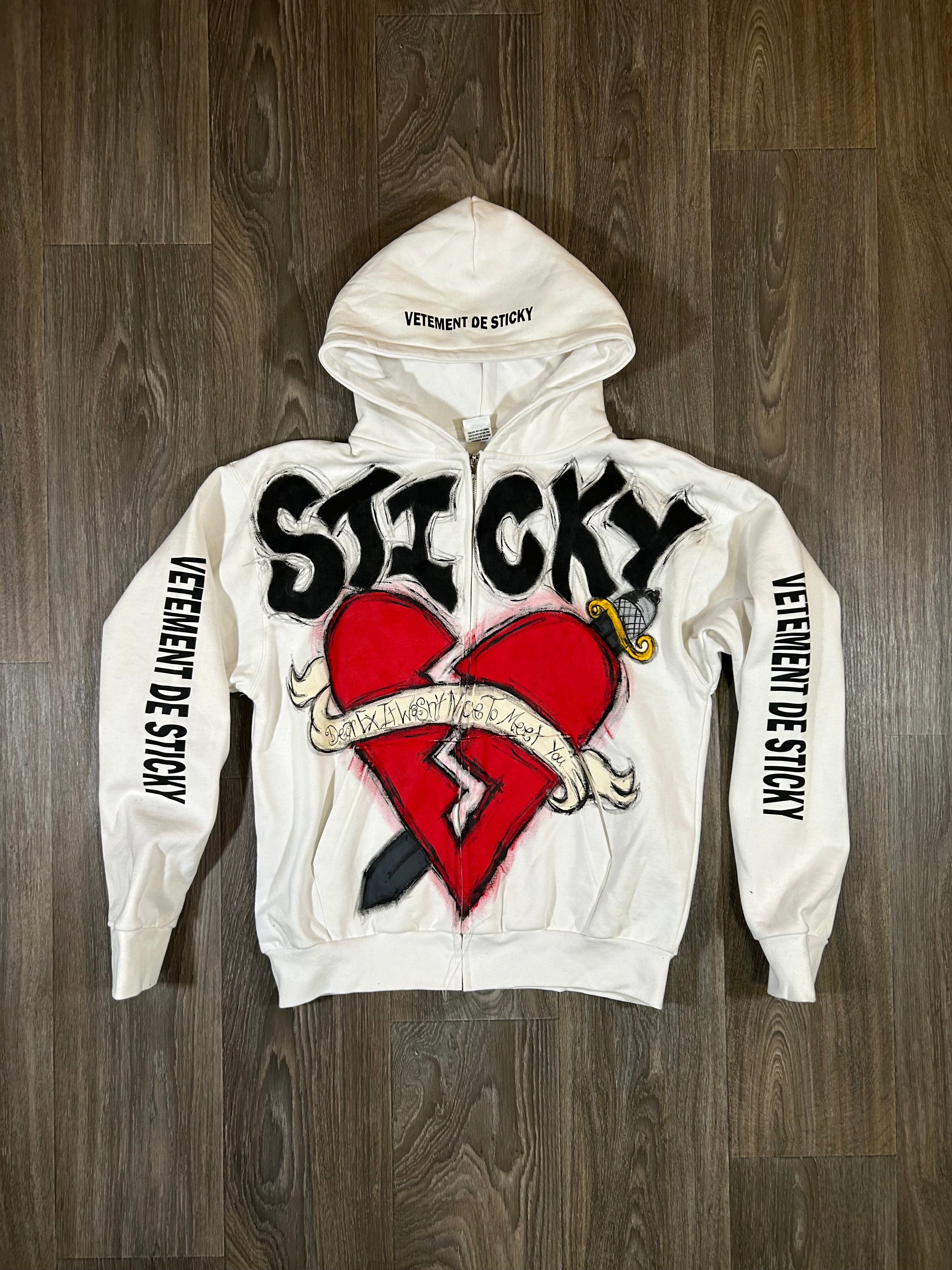 Sticky “The Final Letter” Zip Up