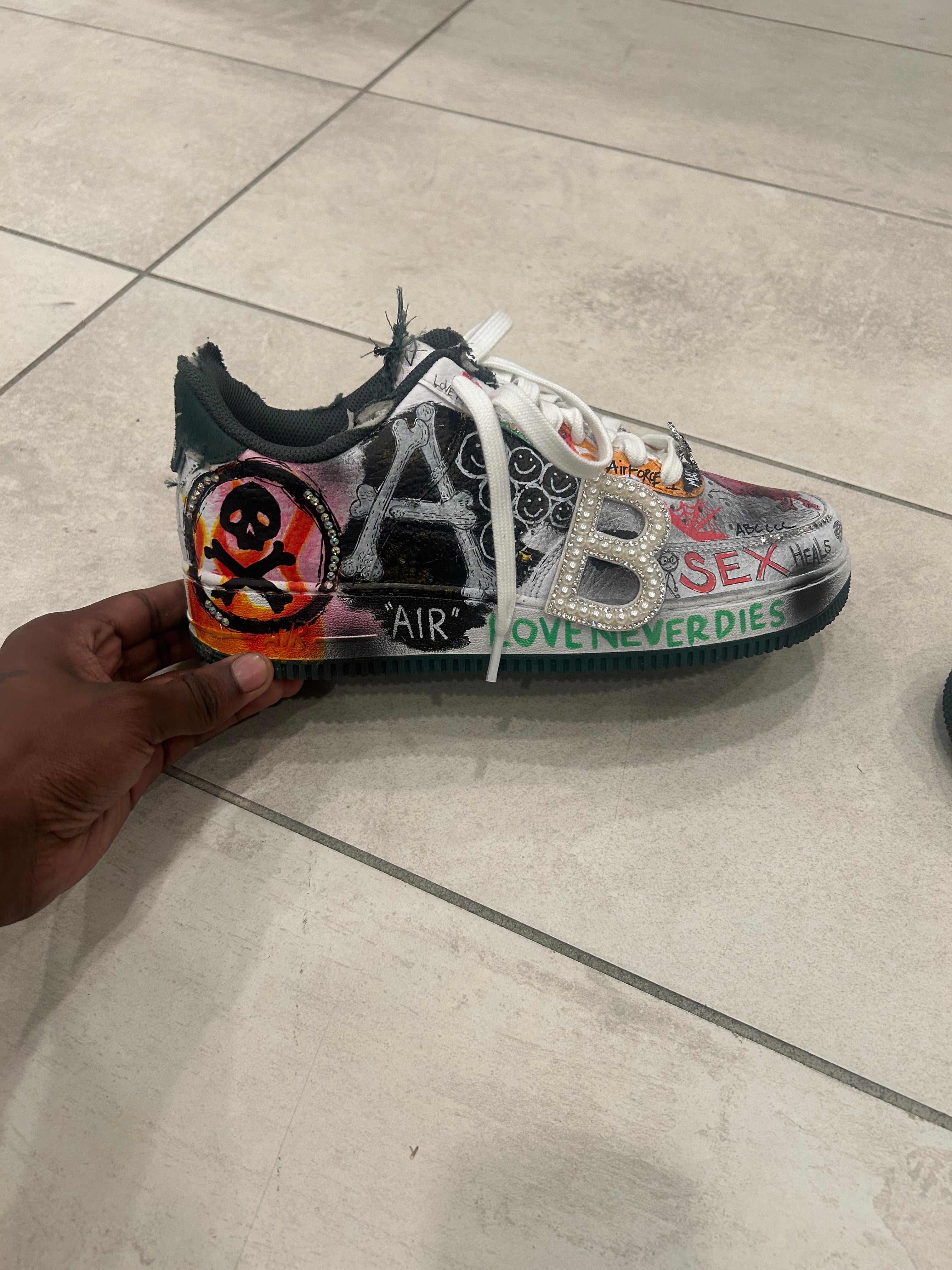 Sticky “Block Boy” AF1’s