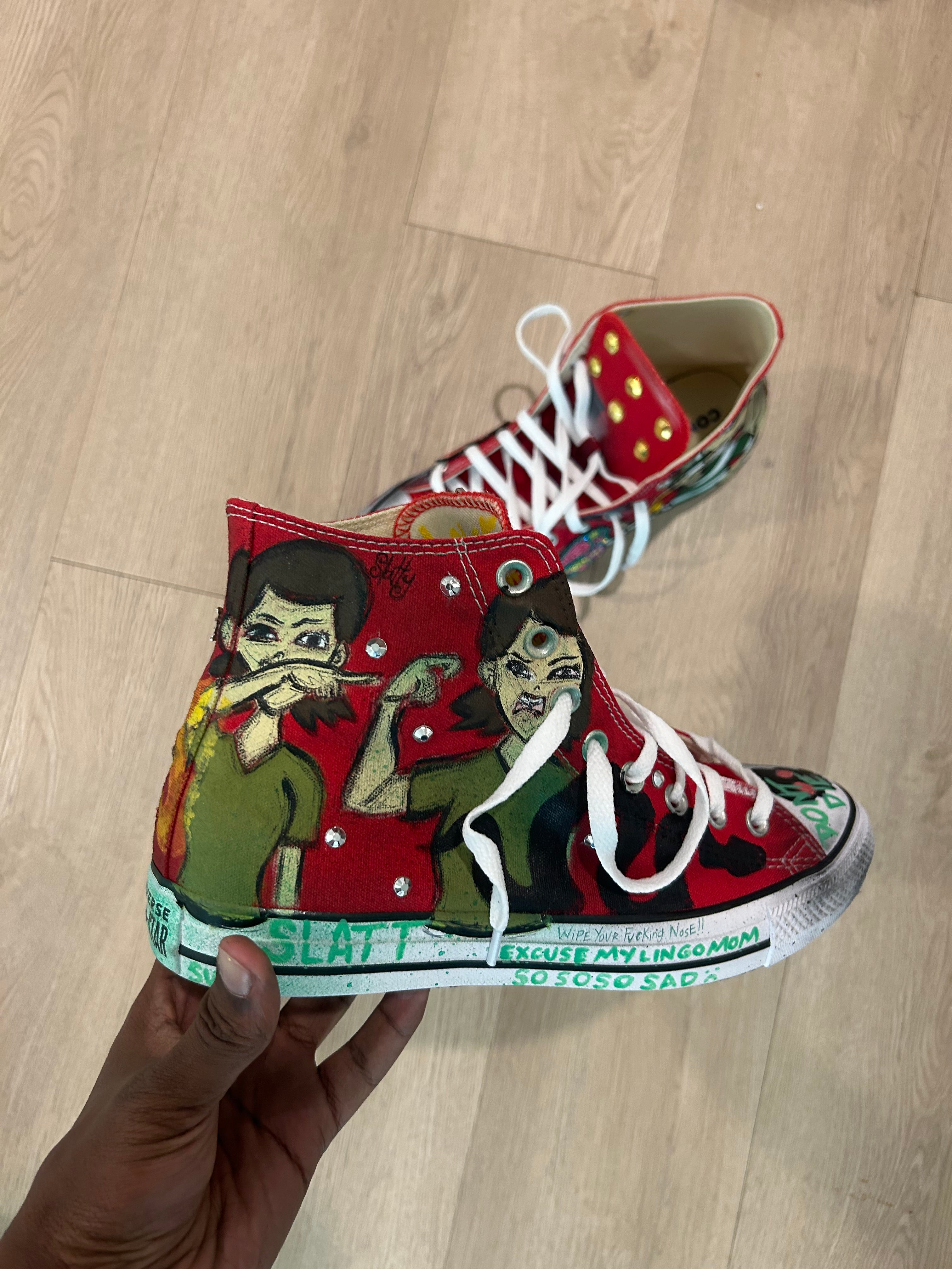 Sticky “Sketchbook” Chucks