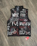 Sticky “Years Ago” Puffer Vest
