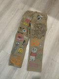 Sticky “Vandalized” Denim