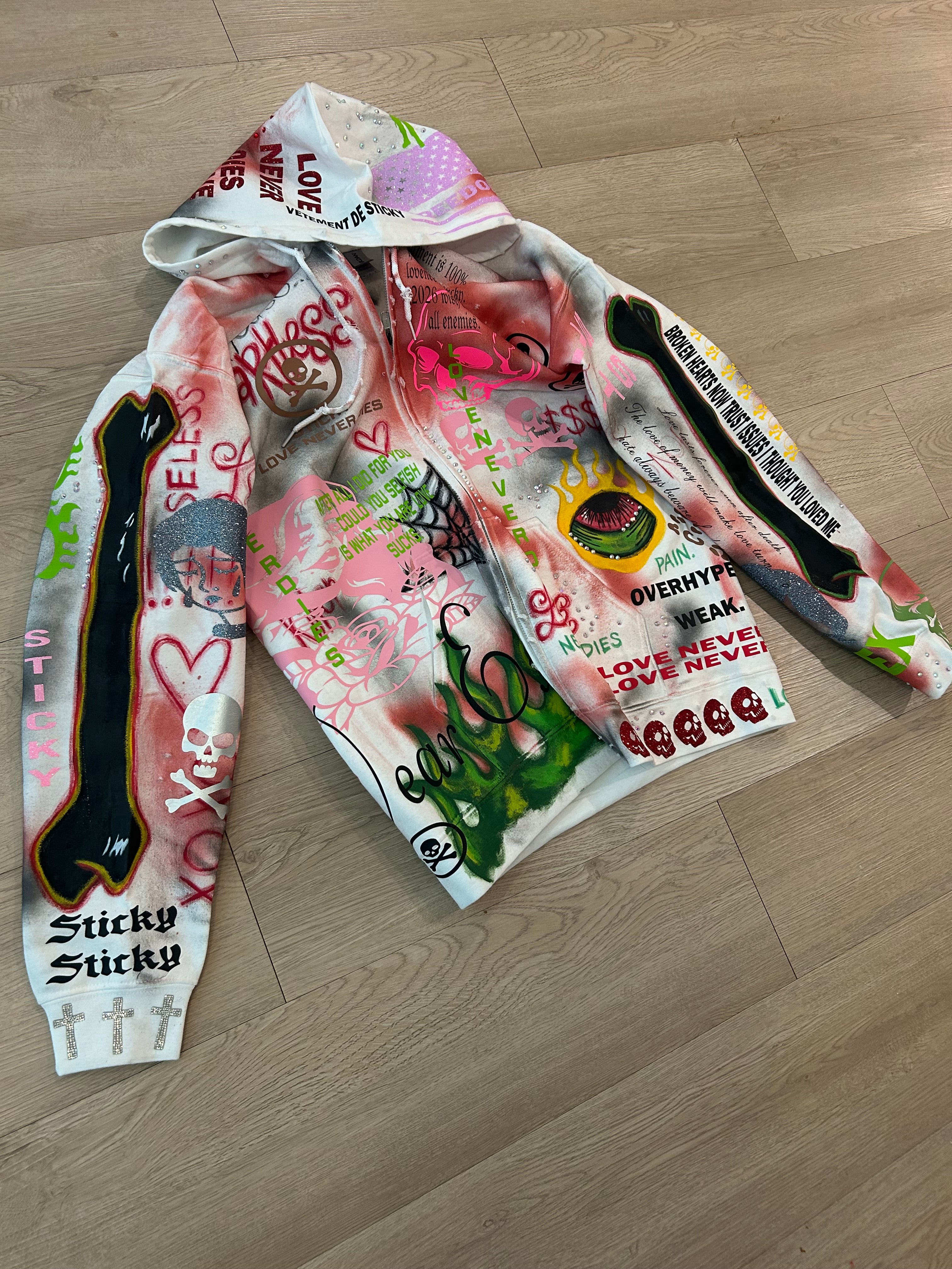 Sticky “STK-01” Zip Up
