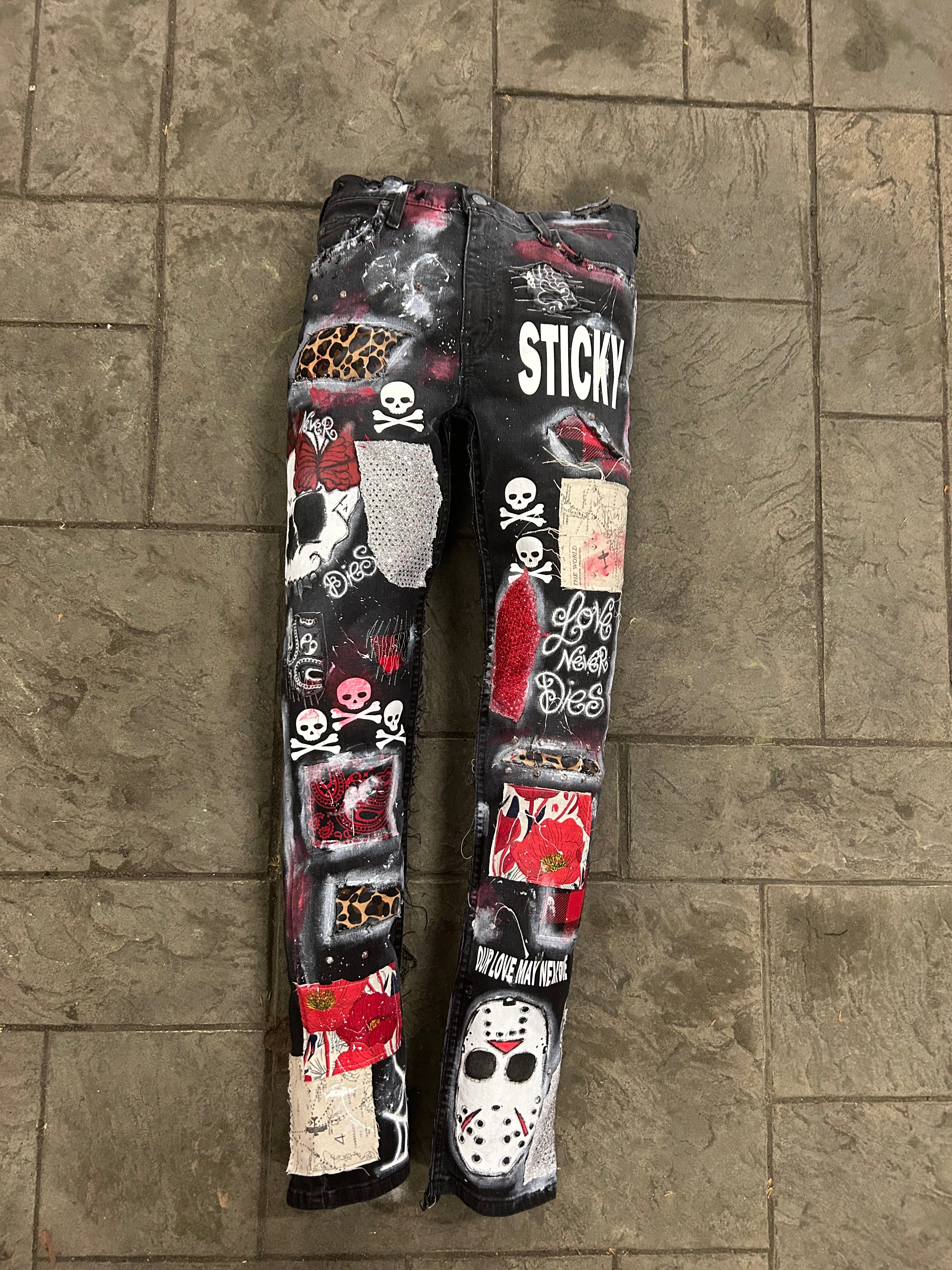 Sticky “Deadman” Denim