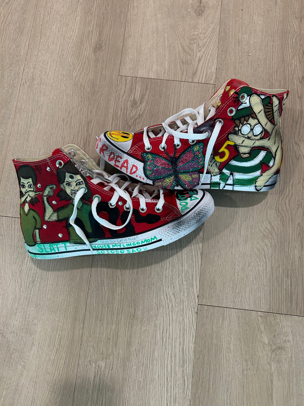 Sticky “Sketchbook” Chucks