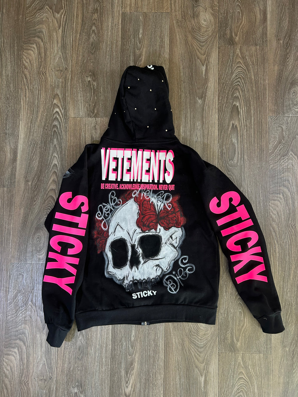 Sticky “Fragmented Devotion” Hoodie